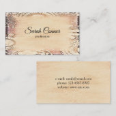 Einzigartiger Hintergrund Visitenkarte (Vorne/Hinten)