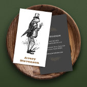 Einzigartiger Hipster Vintag Gentleman Frog Visitenkarte