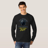 Einzigartiger Hund Schwarzer Labrador T-Shirt (Vorne ganz)