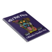 Einzigartiger Hundenhund Notizblock (Rechte Seite)