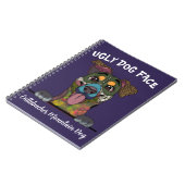 Einzigartiger Hundenhund Notizblock (Linke Seite)