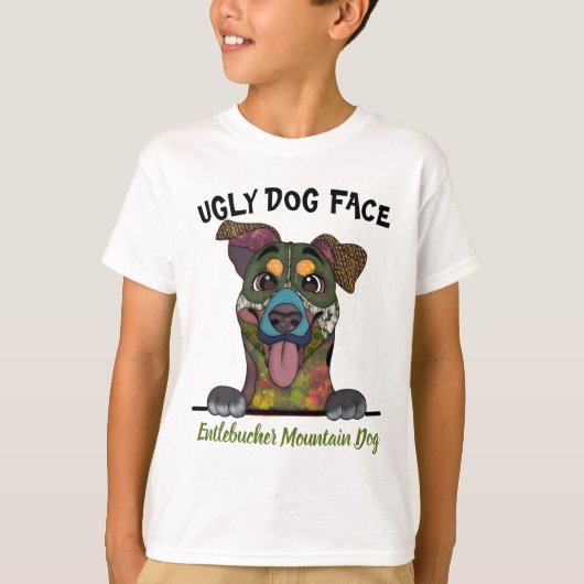Einzigartiger Hundenhund T-Shirt (Vorderseite)