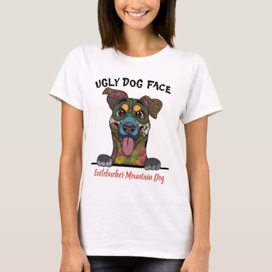 Einzigartiger Hundenhund T-Shirt (Vorderseite)