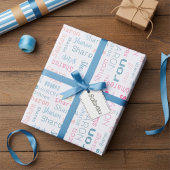 Einzigartiger, individualisierbarer Geschenkwrap f Geschenkpapier