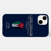 Einzigartiger Jordan Reisepass Print Souvenir Case-Mate iPhone Hülle (Rückseite (Horizontal))