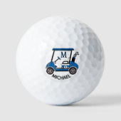 Einzigartiger Kartonname Name Golf Balls Golfball (Vorderseite)