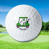 Einzigartiger Kartonname Name Golf Balls Golfball