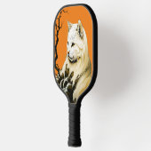 Einzigartiger kat-Inspirierter Bergsee-Zauber Pickleball Schläger (Links)