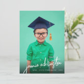 Einzigartiger Kindergarten-Foto-Abschluss für benu Ankündigung (Stehend Vorderseite)