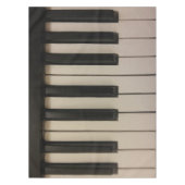 Einzigartiger Klavier-Schlüssel-Druck Tischdecke (Vorderseite)