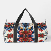 Einzigartiger kleiner Weihnachtsduffel-Beutel Duffle Bag (Rückseite)