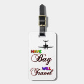 Einzigartiger kundengerechter gepäckanhänger (Vorderseite vertikal)