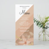 Einzigartiger Kunstgiesserei Terracotta Rodelbahn Menükarte (Stehend Vorderseite)