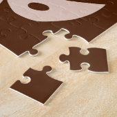 Einzigartiger kupferner Monstera tropischer Puzzle (Seite)