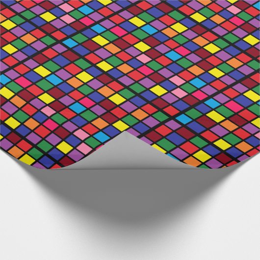 Einzigartiger, leicht kontrollierter Geschenkstrei Geschenkpapier (Ecke)