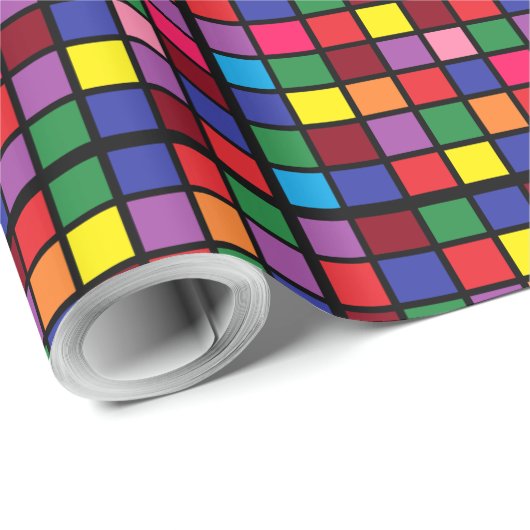 Einzigartiger, leicht kontrollierter Geschenkstrei Geschenkpapier (Rolleneckpunkt)