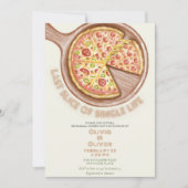 Einzigartiger letzter Teil des Single Probe Dinner Einladung (Vorderseite)