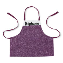 Einzigartiger Lila- und weißer Funkelnd Kids-Indiv