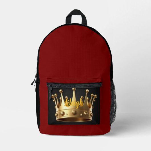 Einzigartiger Lileigh-Backpack Bedruckter Rucksack (Vorderseite)