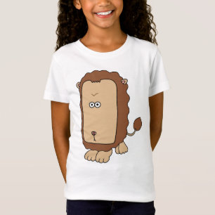 Einzigartiger Löwe mit großem Gesicht. T-Shirt