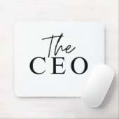 Einzigartiger Minimalist Der CEO Mousepad (Mit Mouse)