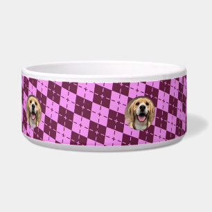 Einzigartiger Mit Monogramm Hund Vater Hundeschenk Napf