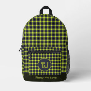 Einzigartiger Mit Monogramm Rucksack für Mädchen