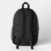 Einzigartiger Mit Monogramm Rucksack für Mädchen (Rückseite)