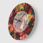 Einzigartiger moderner Abstrakter Designer Inspiri Große Wanduhr (Winkel)