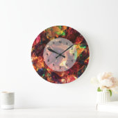 Einzigartiger moderner Abstrakter Designer Inspiri Große Wanduhr (Zuhause)