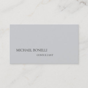 Einzigartiger, moderner Grauer Hintergrundberater Visitenkarte