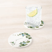 Einzigartiger moderner Minimalistischer Blumen-Nam Getränkeuntersetzer (Seite)