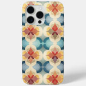 Einzigartiger Mosaik Inspirierter Gemusterter Art Case-Mate iPhone Hülle (Rückseite)
