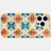 Einzigartiger Mosaik Inspirierter Gemusterter Art Case-Mate iPhone Hülle (Rückseite (Horizontal))