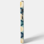 Einzigartiger Mosaik Inspirierter Gemusterter Art Case-Mate iPhone Hülle (Rückseite / Links)