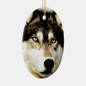 Einzigartiger Motivierend Wolf Keramikornament (Rechts)