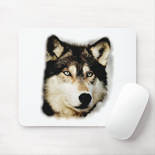 Einzigartiger Motivierend Wolf Mousepad (Mit Mouse)