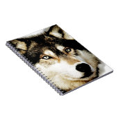 Einzigartiger Motivierend Wolf Notizblock (Rechte Seite)