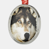 Einzigartiger Motivierend Wolf Ornament Aus Metall (Links)