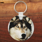 Einzigartiger Motivierend Wolf Schlüsselanhänger (Vorderseite)