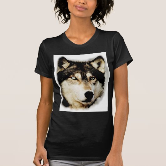 Einzigartiger Motivierend Wolf T-Shirt (Vorderseite)