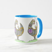 Einzigartiger Mutter-Hennebecher Tasse (VorderseiteRechts)