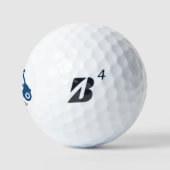 Einzigartiger Name des benutzerdefinierten Golfkar Golfball (Logo)