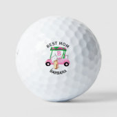 Einzigartiger Name des Golfkartons Beste Mama Mono Golfball (Vorderseite)