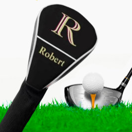 Einzigartiger Name des Monogramms für Männer Schwa Golf Headcover