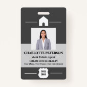 Einzigartiger Name für Foto und Logo "Real Anwesen Ausweis (Vorderseite)