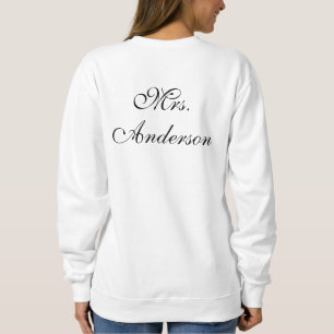 Einzigartiger Name Gedruckter Casual Sweatshirt-St Sweatshirt