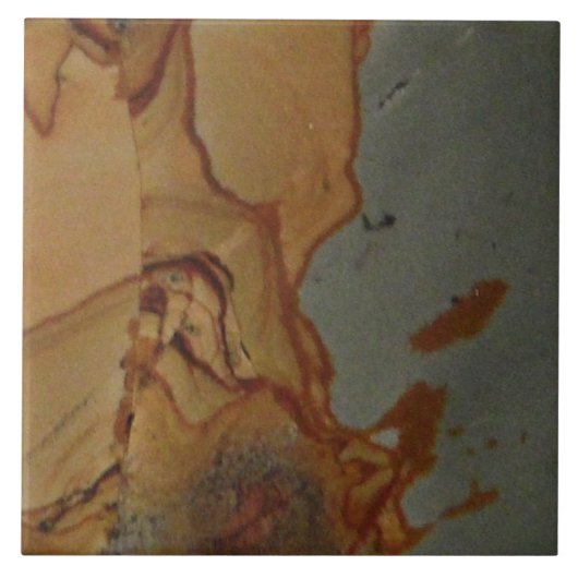 Einzigartiger Naturbildfelsen Fliese (Vorderseite)