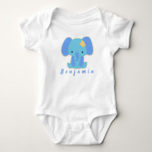 Einzigartiger Niedlicher Baby-Elephant Baby Strampler