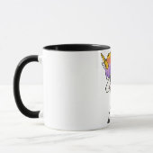 Einzigartiger niedlicher Unicorn-betupfende Tasse (Links)